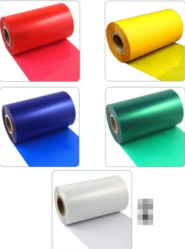 LENVII彩色WAX樹脂色帶，條形碼熱轉印色帶，彩色色帶，條形碼色帶